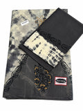 Black cotton saree