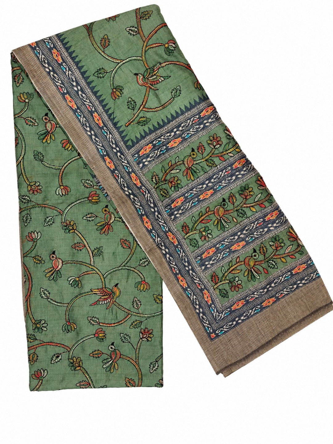 Fancy embroidery saree