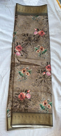 Fancy sarees floral print