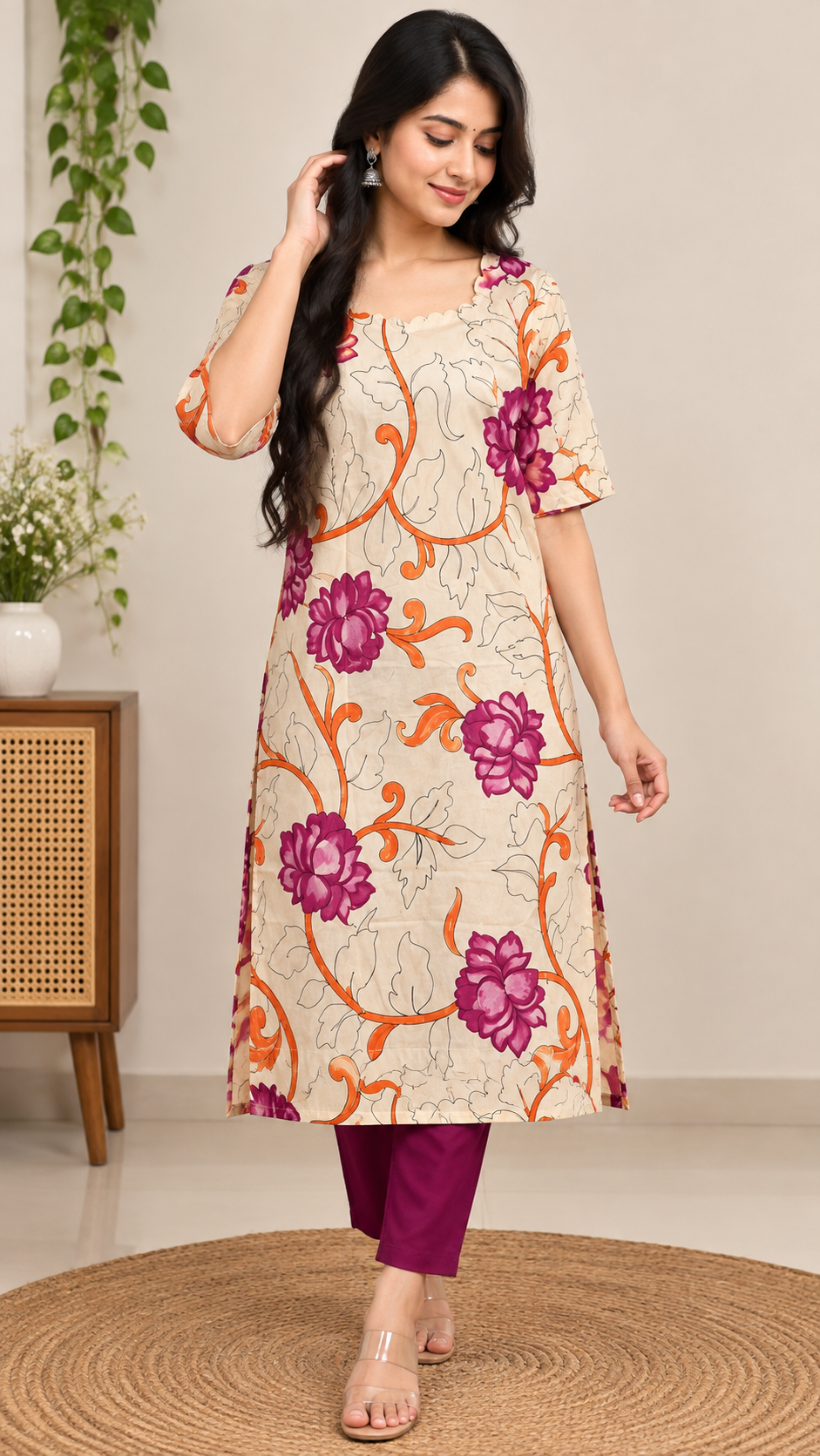 Kalamkari Cotton kurti